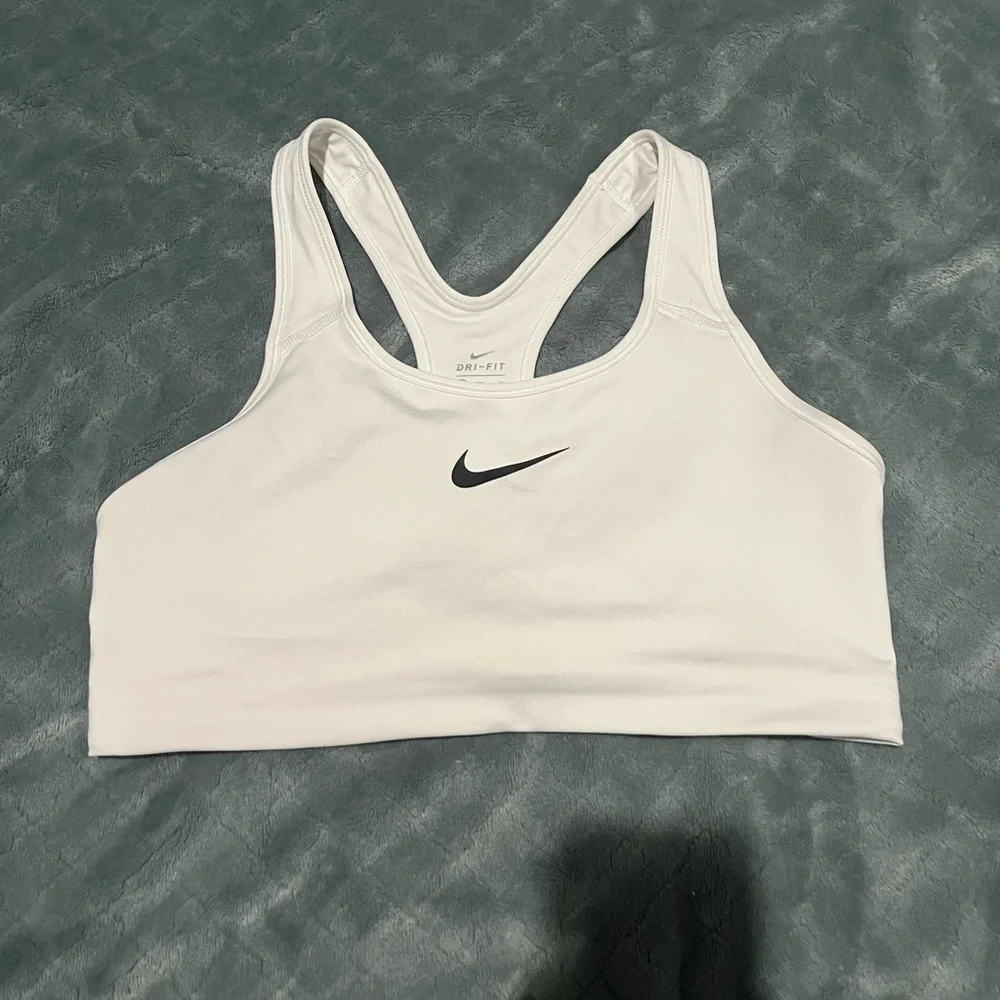 Nike Dri-FIT‎ White Sports Bra